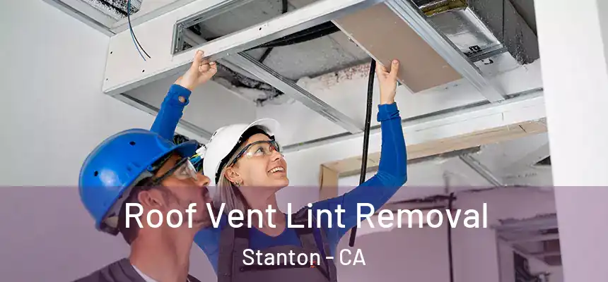  Roof Vent Lint Removal Stanton - CA